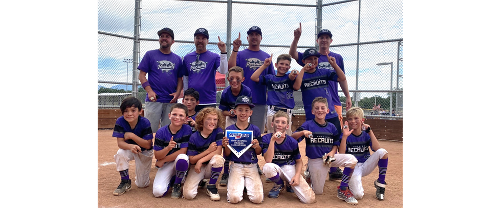 Congrats to the 9U Rockies Recruits- 9AA USSSA State Champs