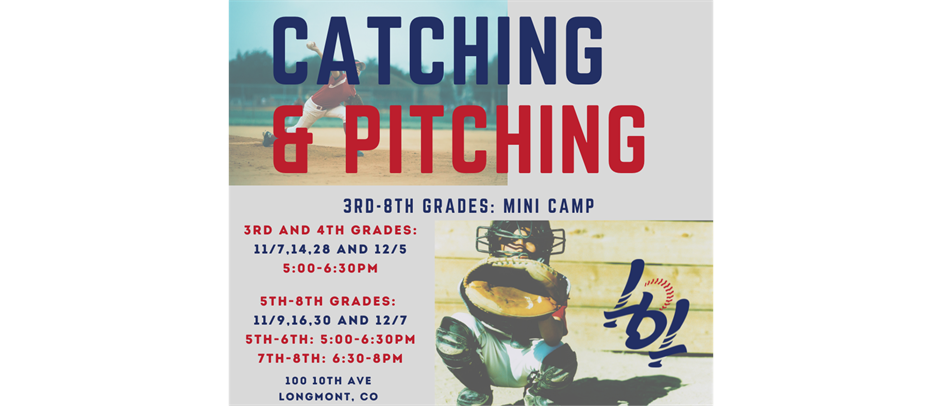 Catching & Pitching Mini Camps